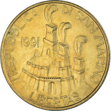 Coin, San Marino, 200 Lire, 1991