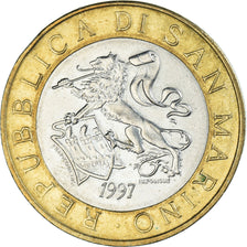 Moneta, San Marino, 1000 Lire, 1997