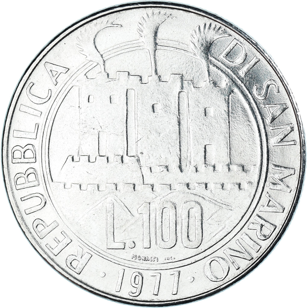 Coin, San Marino, 100 Lire, 1977
