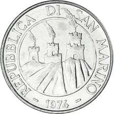 Moneda, San Marino, 100 Lire, 1974