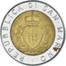 Coin, San Marino, 500 Lire, 1987