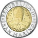 Coin, San Marino, 500 Lire, 1996
