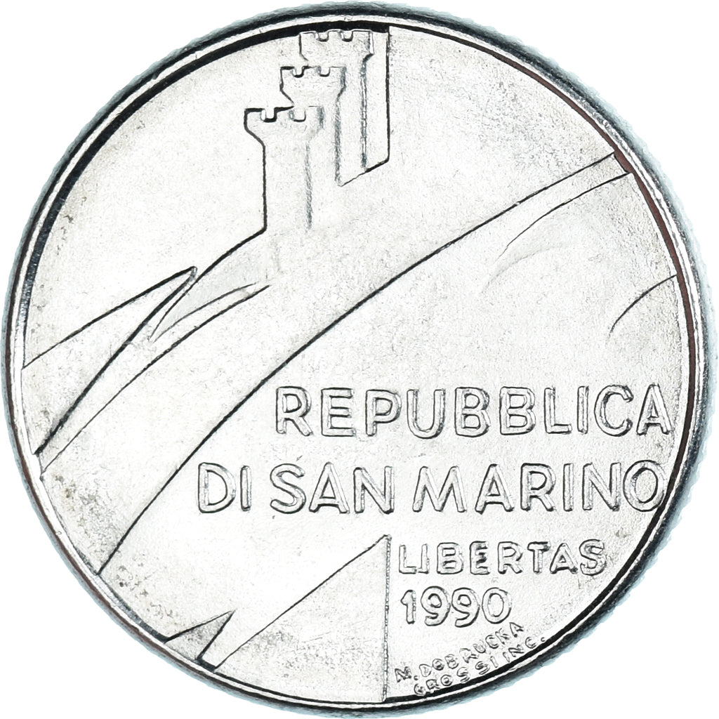 Coin, San Marino, 100 Lire, 1990