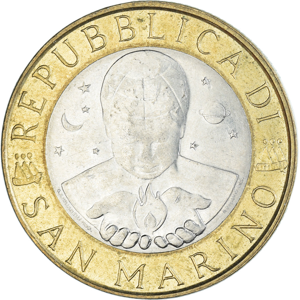 Moneta, San Marino, 1000 Lire, 1999