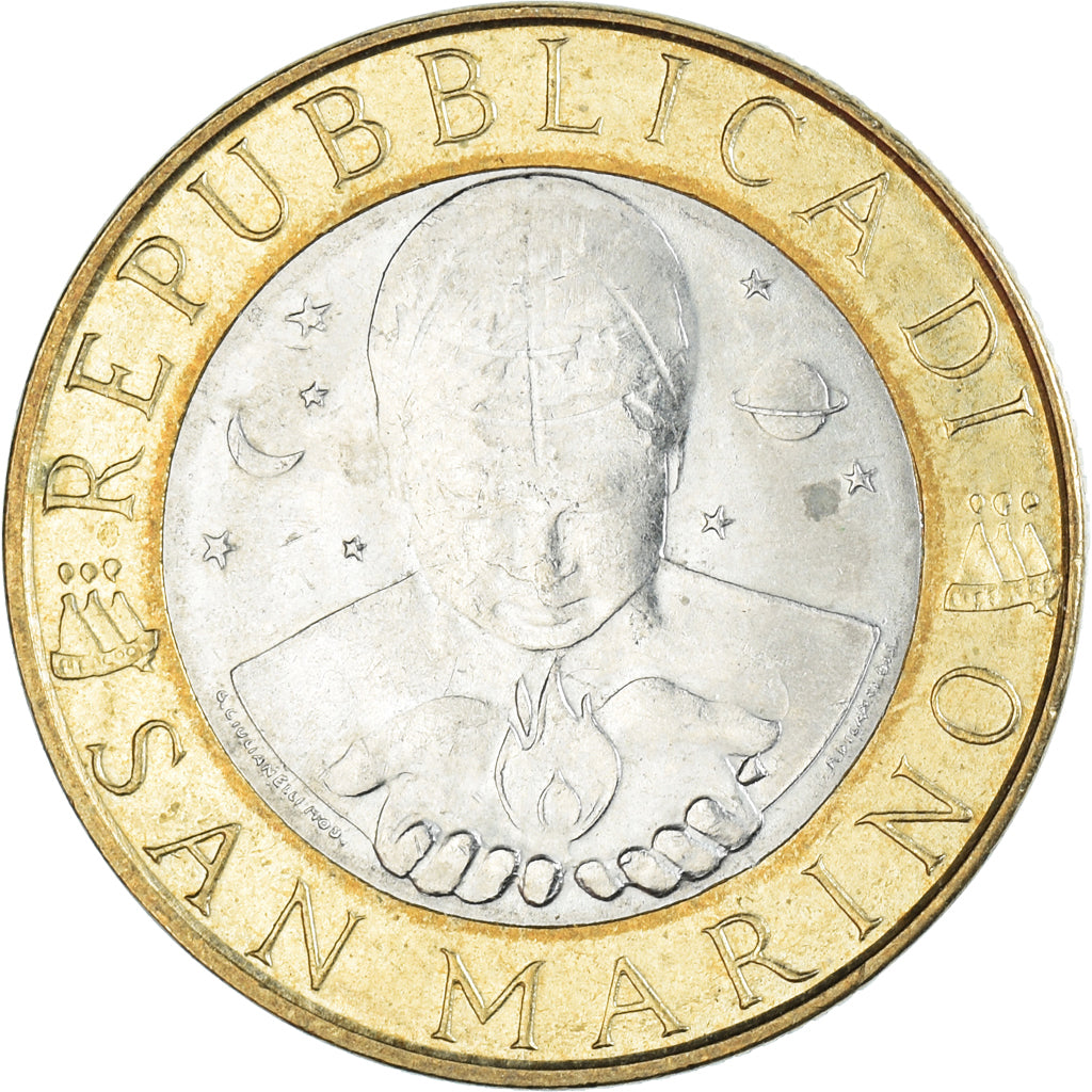 Münze, San Marino, 1000 Lire, 2000