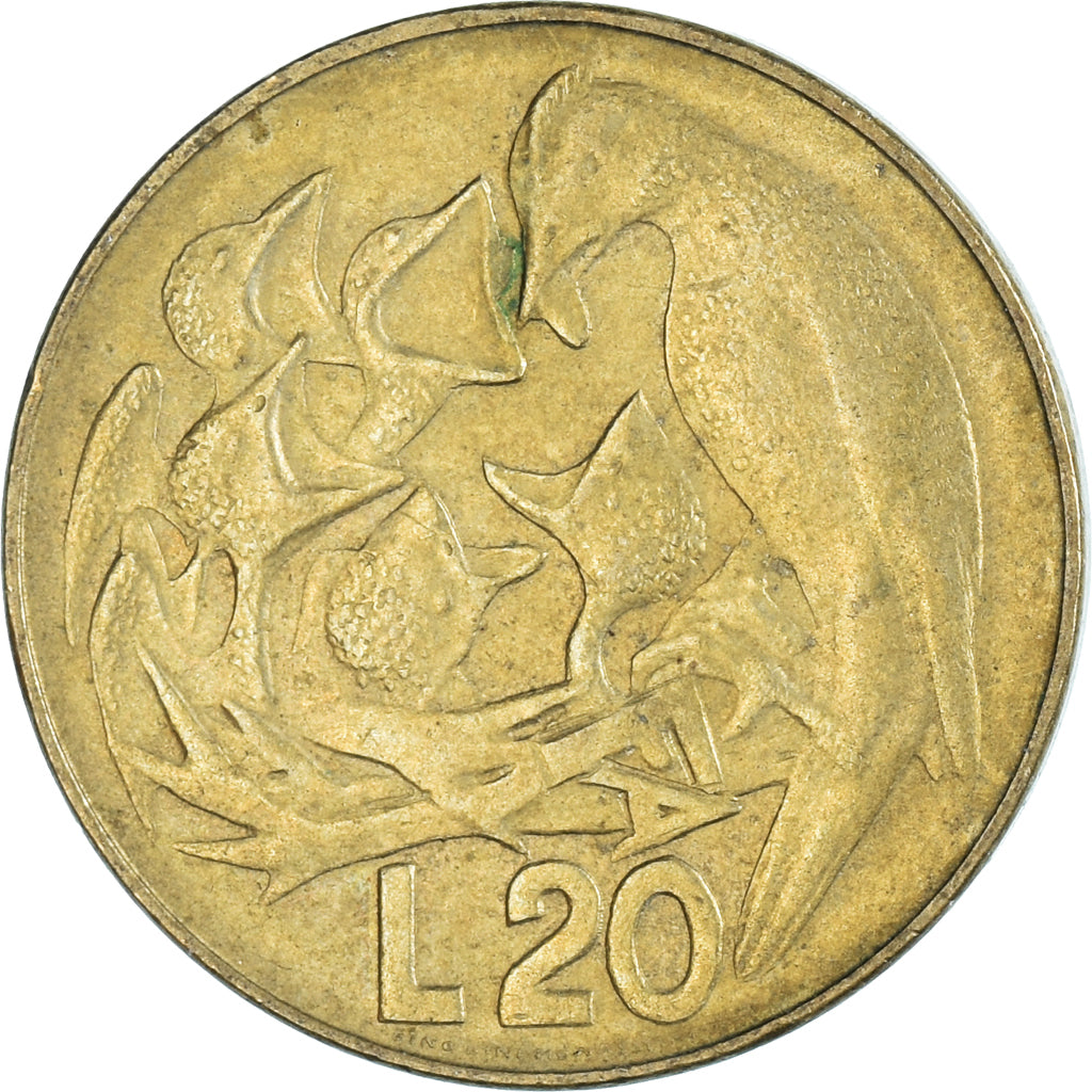 Monnaie, Saint Marin , 20 Lire, 1975