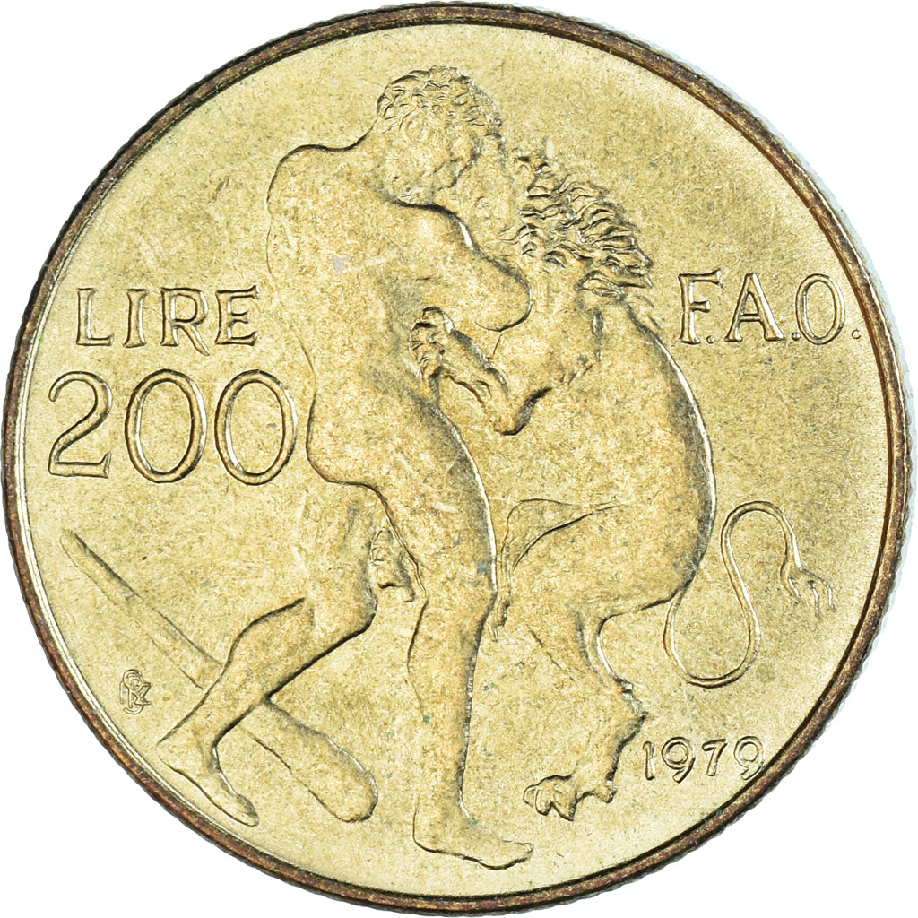 Münze, San Marino, 200 Lire, 1979