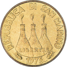 Moneda, San Marino, 20 Lire, 1975