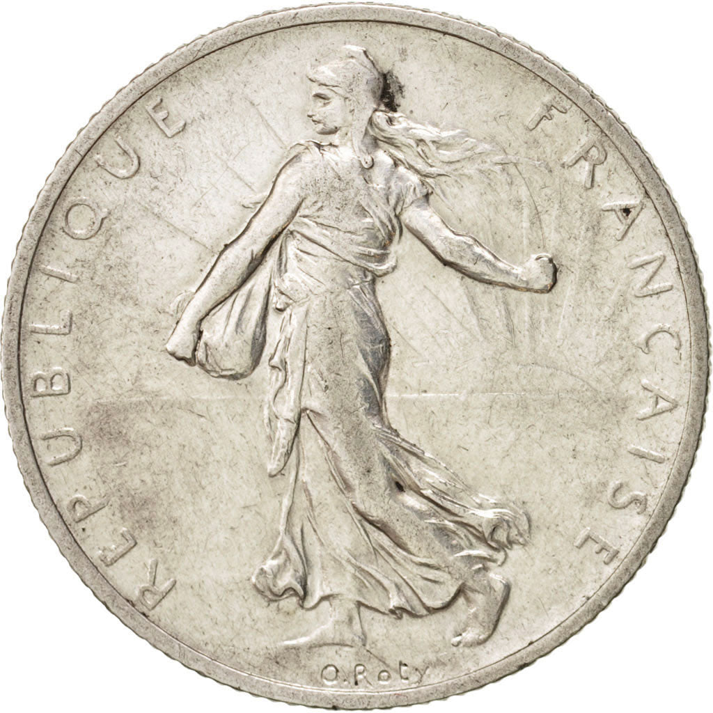 Coin, France, Semeuse, 2 Francs, 1902, Paris, EF(40-45), Silver, KM:845.1