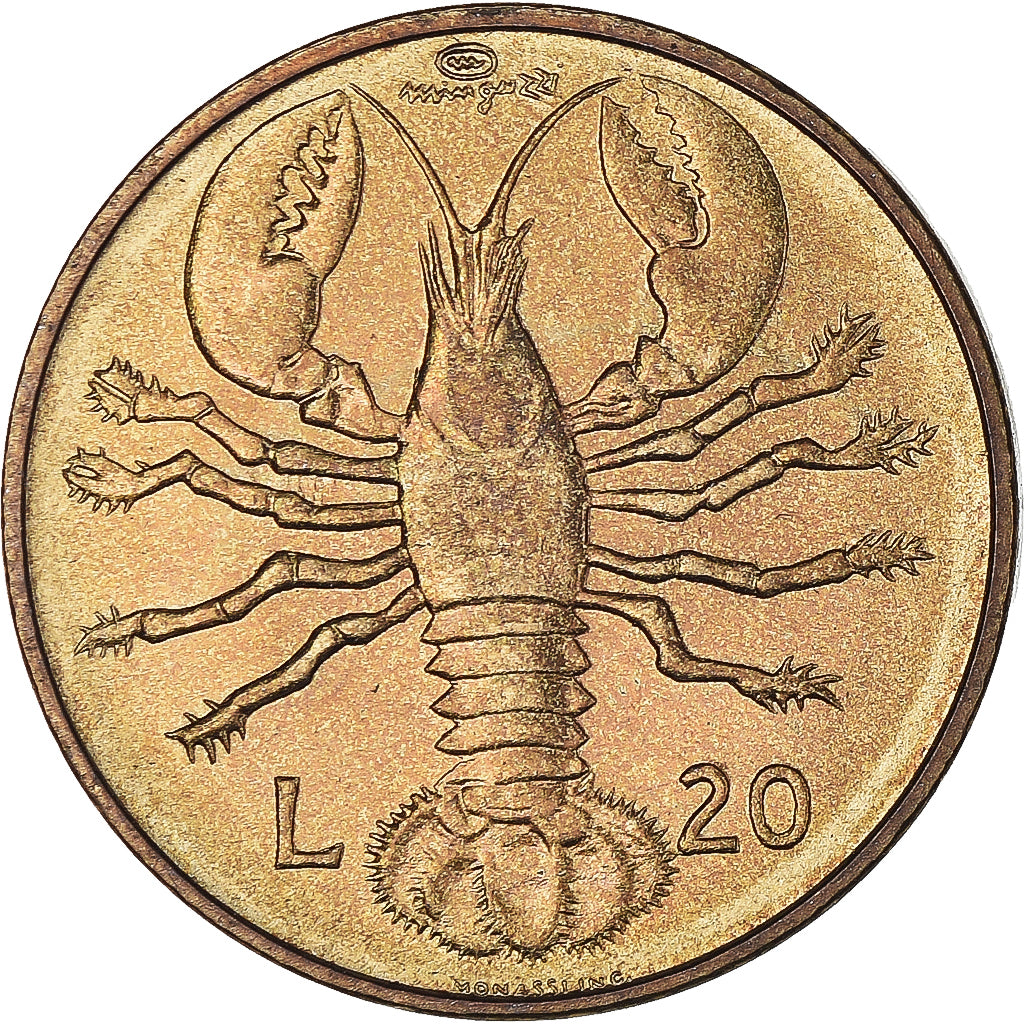 Monnaie, Saint Marin , 20 Lire, 1974