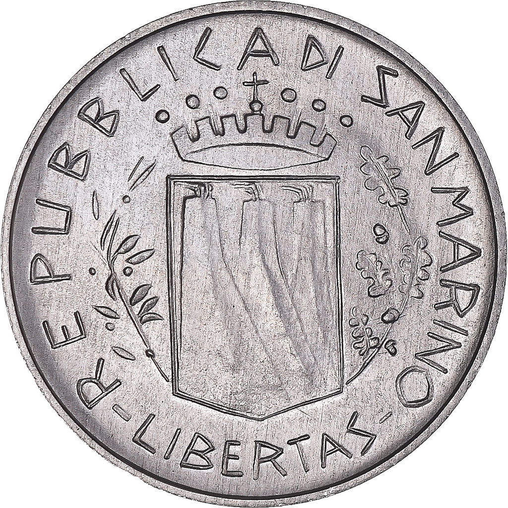 Münze, San Marino, 10 Lire, 1981
