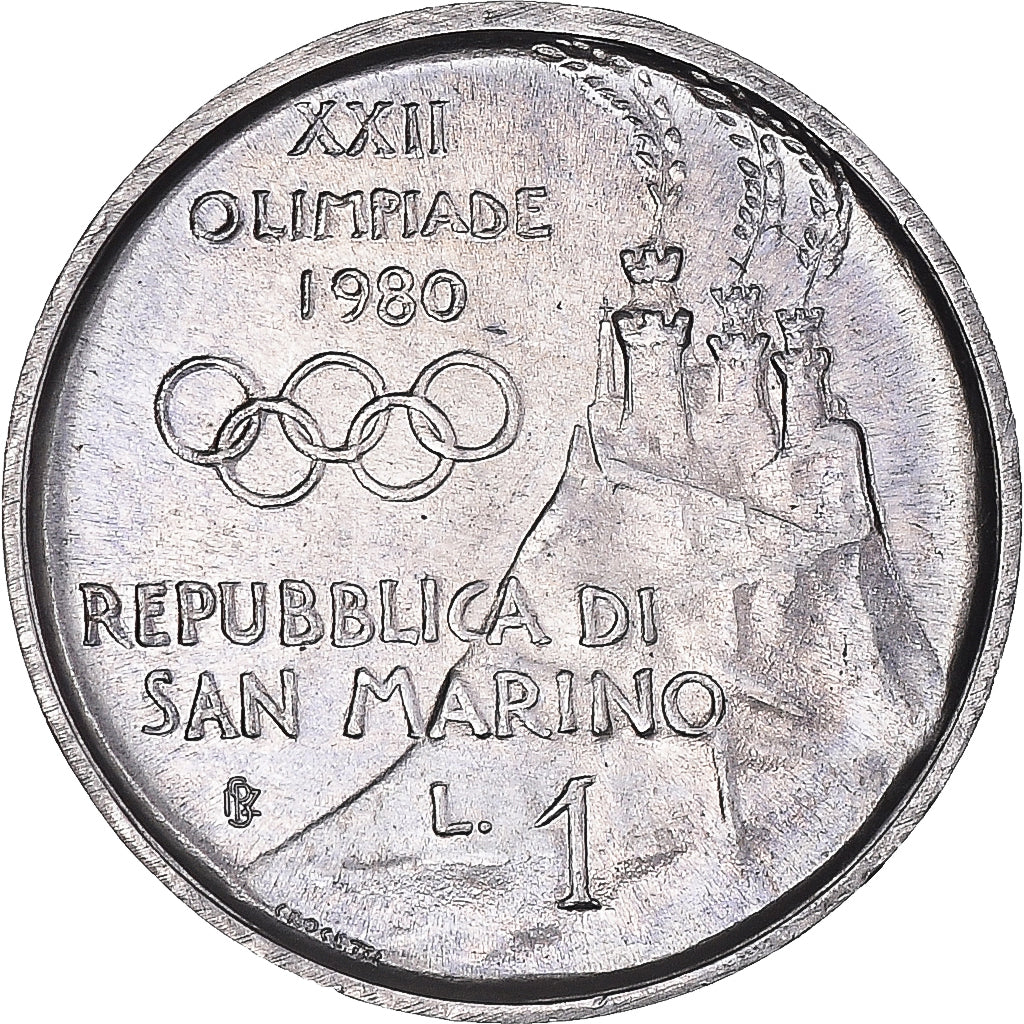 Coin, San Marino, Lira, 1980