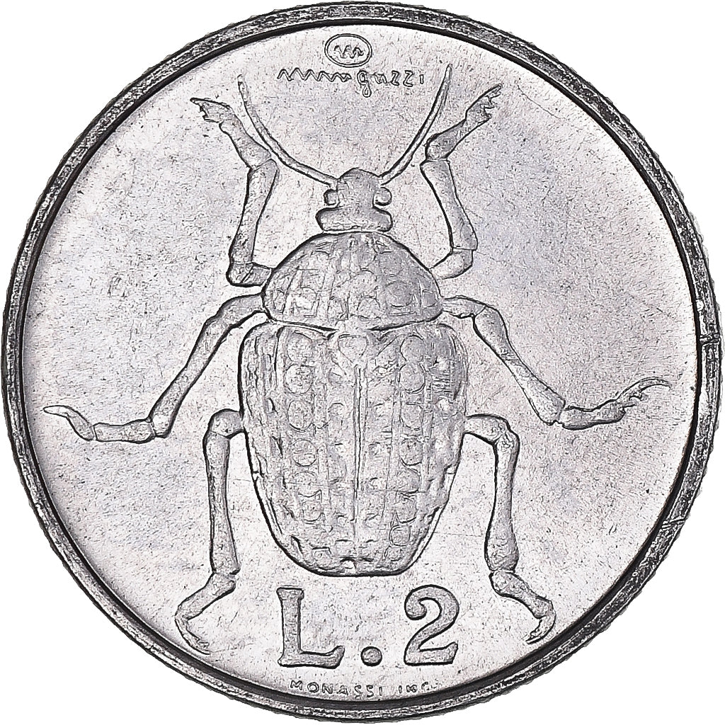 Coin, San Marino, 2 Lire, 1974