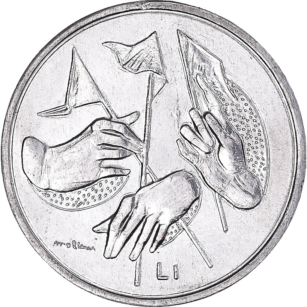 Munten, San Marino, Lira, 1976