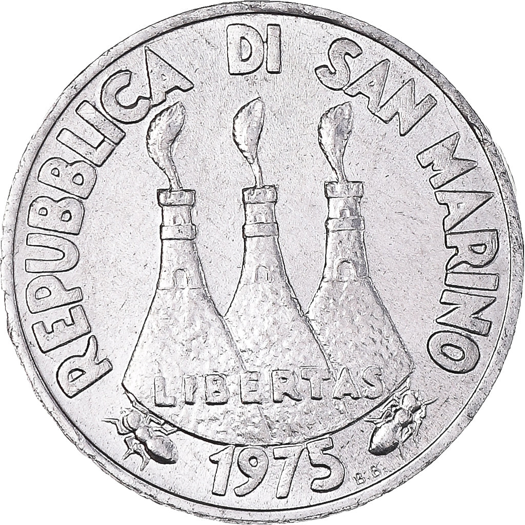 Moeda, San Marino, Lira, 1975