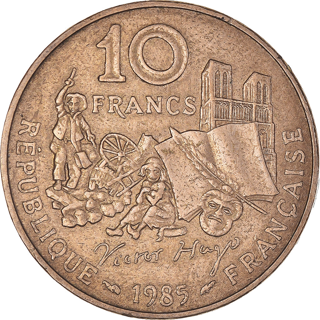 Moneta, Francia, 10 Francs, 1985