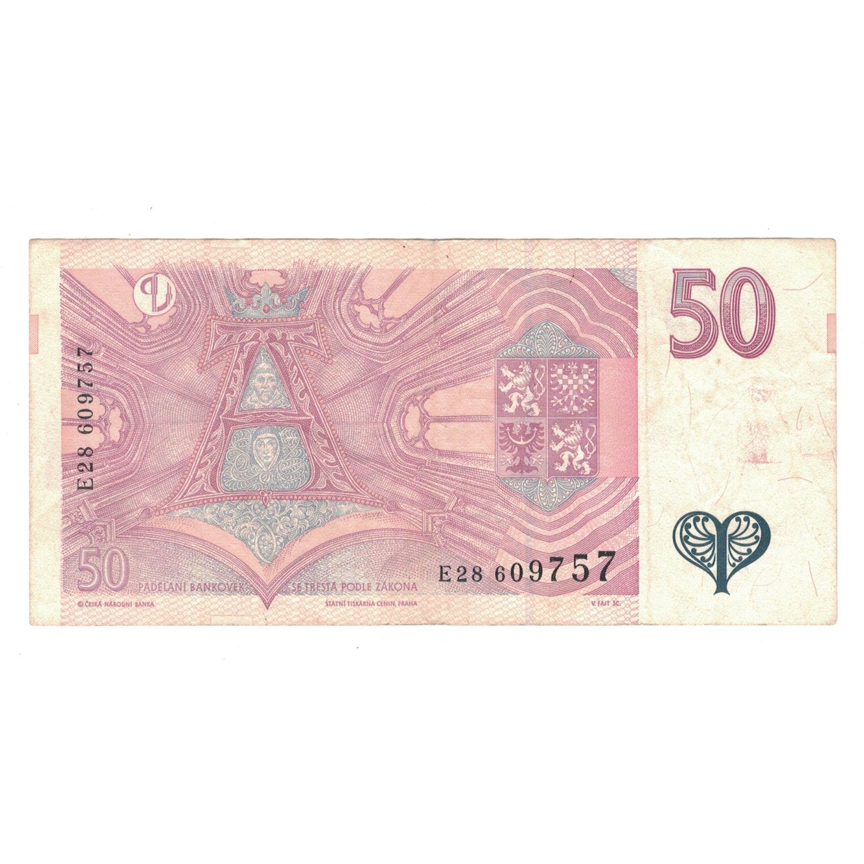 Banknote, Czech Republic, 50 Korun, 1997, KM:17, EF(40-45)