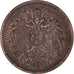 Moneda, Austria, 2 Heller, 1911