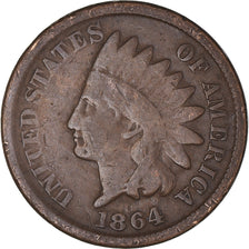 Moneda, Estados Unidos, Cent, 1864