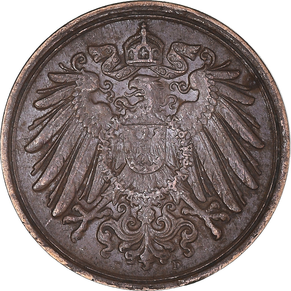 Coin, Germany, Pfennig, 1895