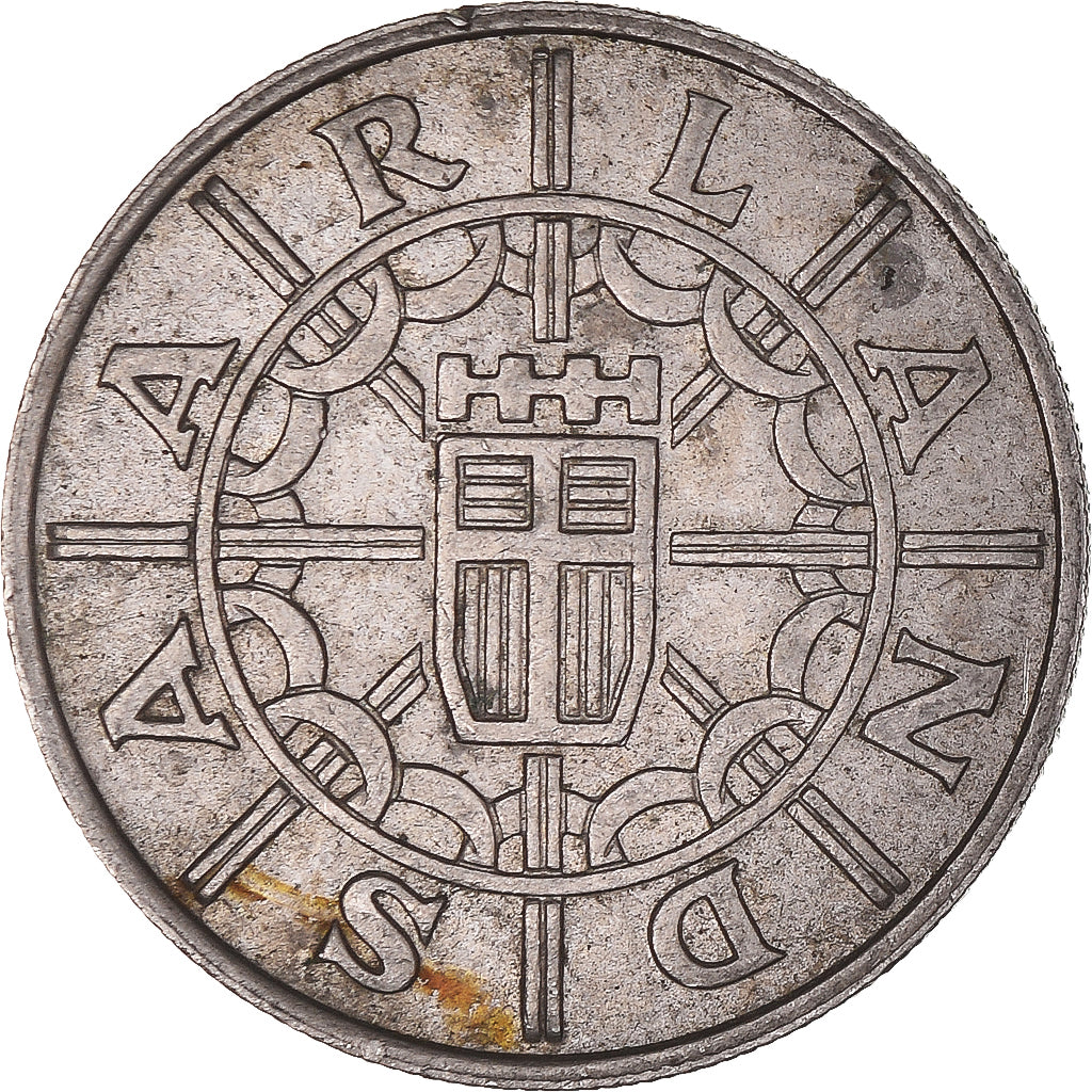 Coin, SAARLAND, 100 Franken, 1955