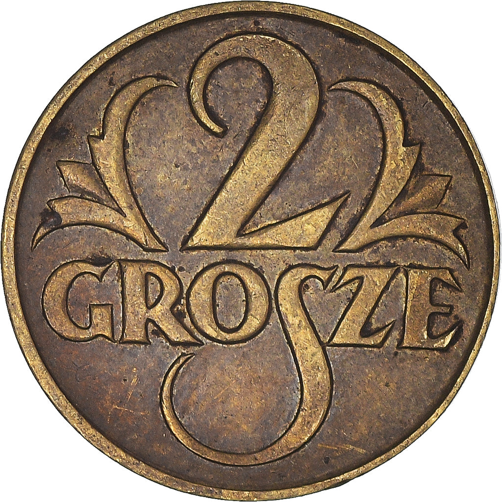 Coin, Poland, 2 Grosze, 1923
