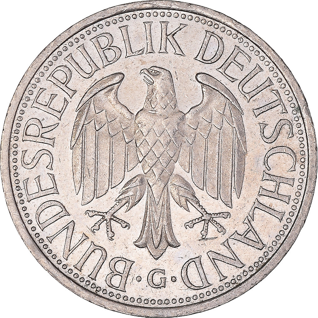 Coin, Germany, Mark, 1989
