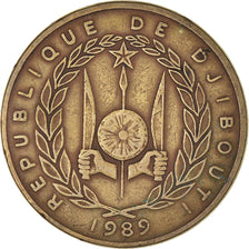 Moneda, Yibuti, 500 Francs, 1989