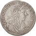 FRANCE, 1/12 Écu au buste juvénile, 1/12 ECU, 10 Sols, 1660, Rouen