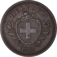 Moneda, Suiza, Rappen, 1912