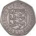 Coin, Guernsey, 50 New Pence, 1970