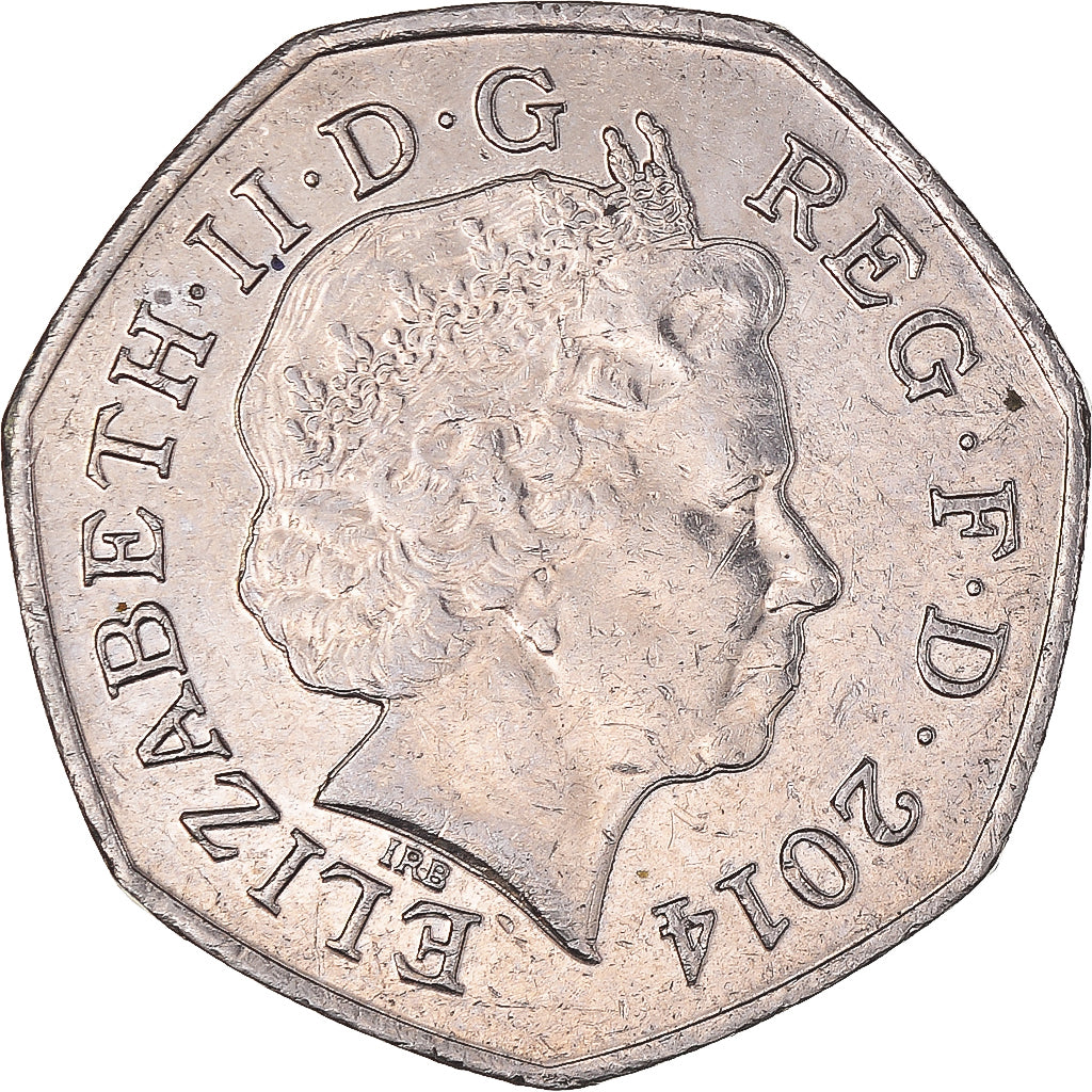 Moneta, Gran Bretagna, 50 Pence, 2014