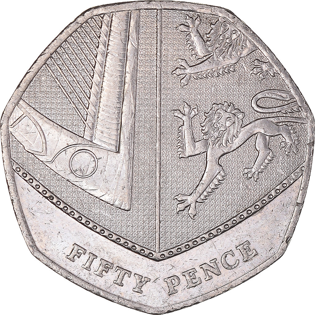 Moneta, Gran Bretagna, 50 Pence, 2014