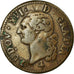 Coin, France, Louis XVI, Sol ou sou, Sol, 1791, Paris, EF(40-45), Copper