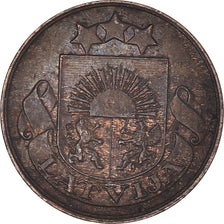 Monnaie, Lettonie, 2 Santimi, 1926