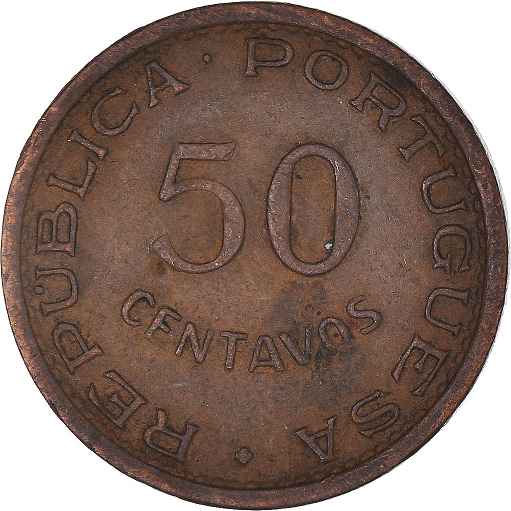 Moeda, Moçambique, 50 Centavos, 1973