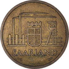 Coin, SAARLAND, 20 Franken, 1954