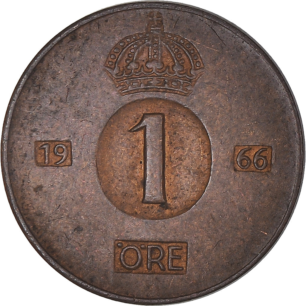 Coin, Sweden, Ore, 1966