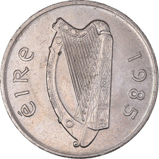 Moneta, Irlanda, 10 Pence, 1985