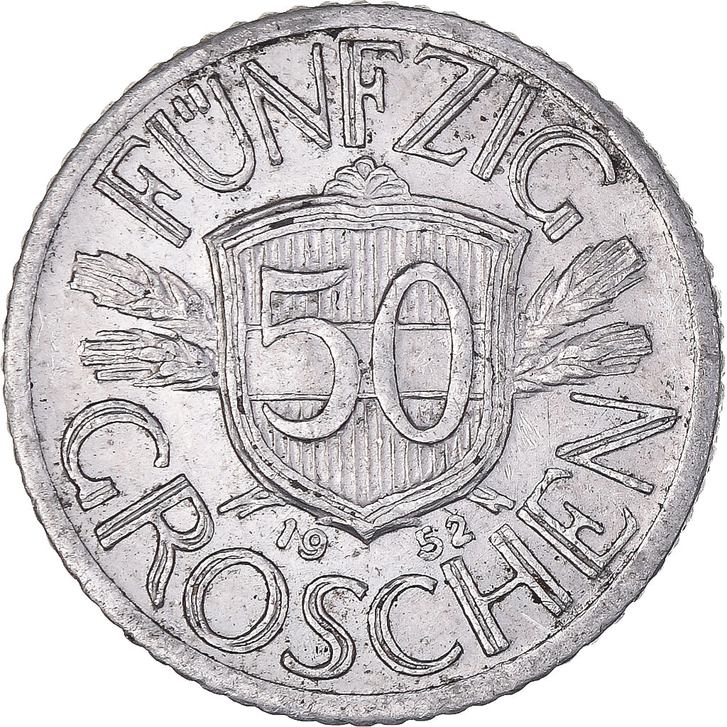 Coin, Austria, 50 Groschen, 1952