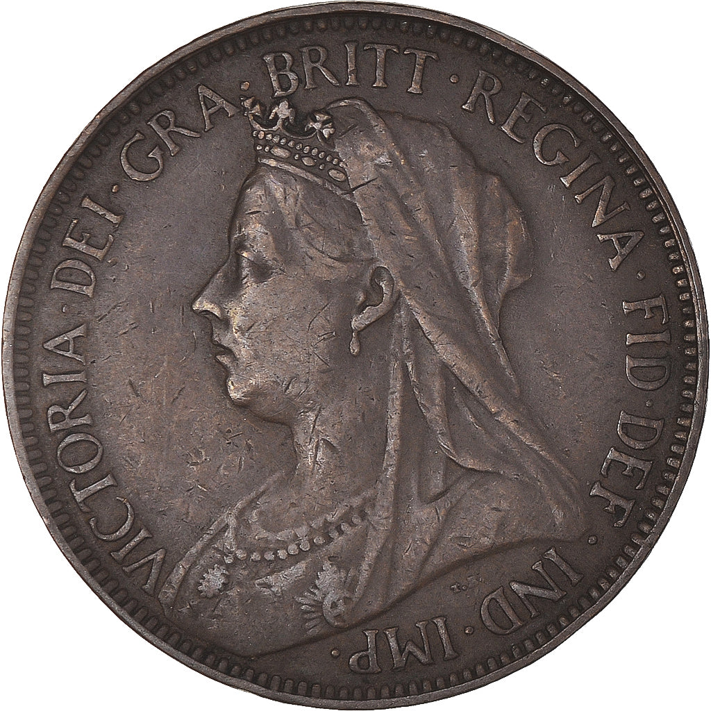 Coin, Great Britain, 1/2 Penny, 1901