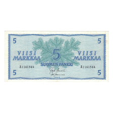 Banknote, Finland, 5 Markkaa, 1963, KM:99a, EF(40-45)