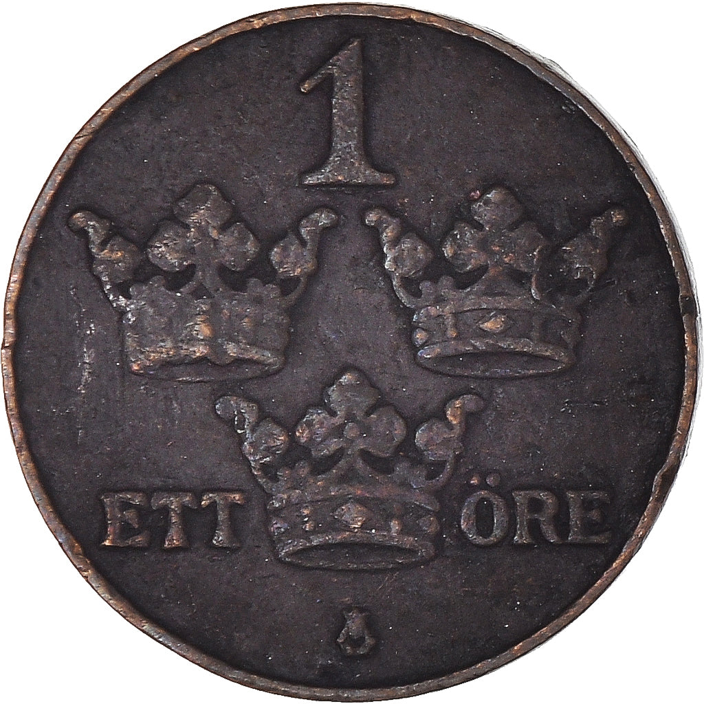 Munten, Zweden, Ore, 1911