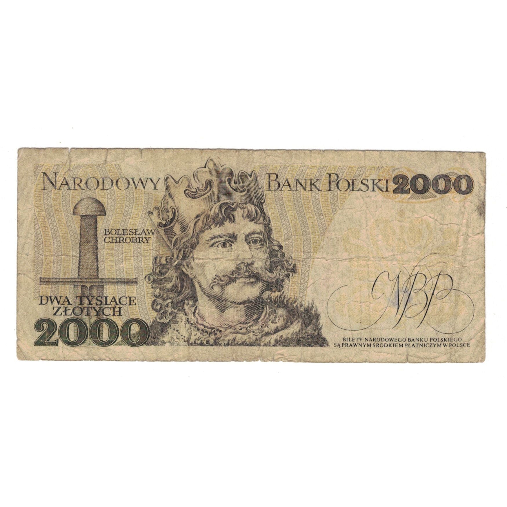 Banknote, Poland, 2000 Zlotych, 1979, 1979-06-01, KM:147b, VG(8-10)