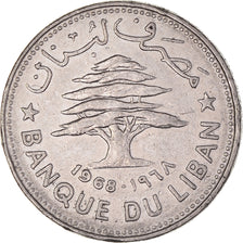 Monnaie, Liban , 50 Piastres, 1968
