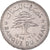 Coin, Lebanon, 50 Piastres, 1968