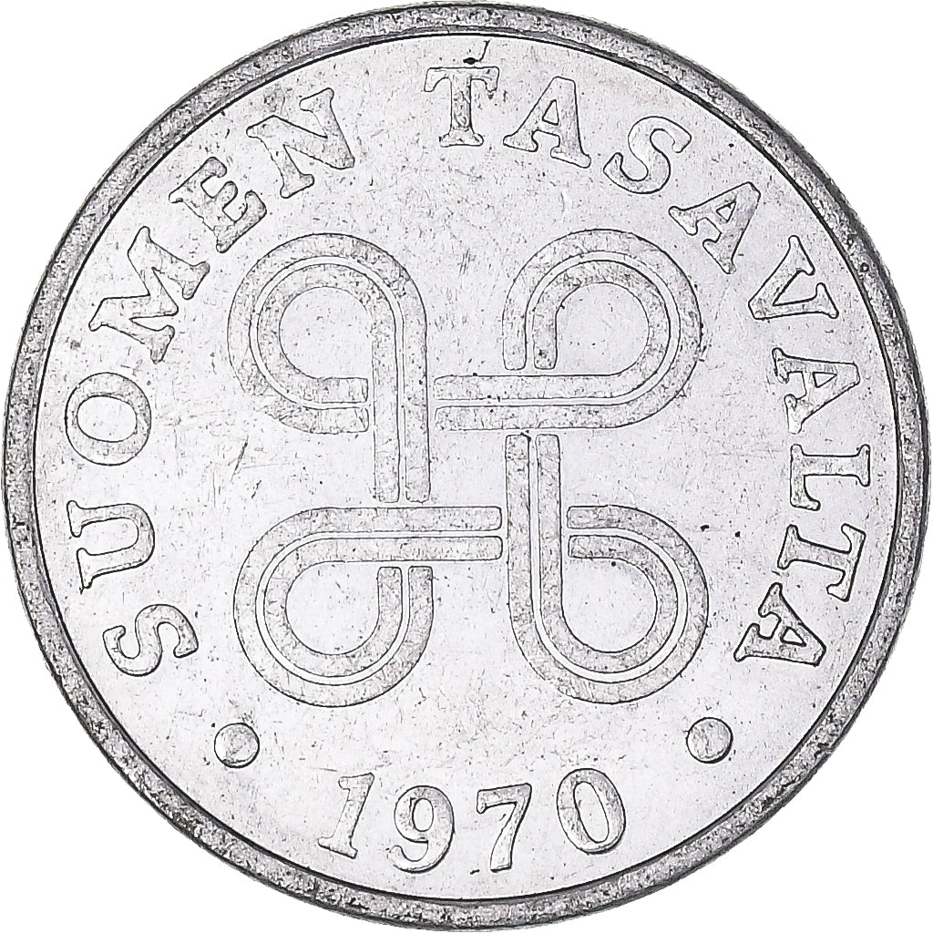 Moneta, Finlandia, Penni, 1970