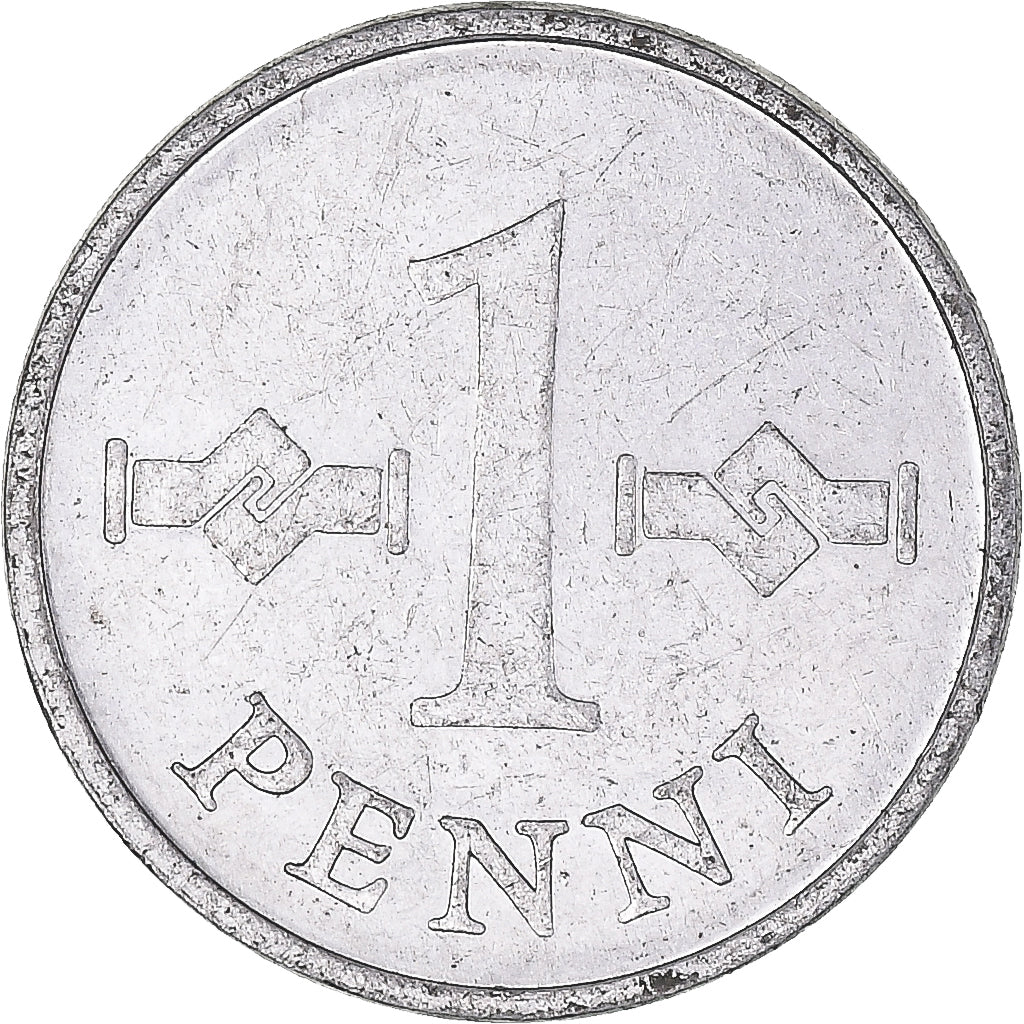 Moneta, Finlandia, Penni, 1970