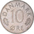 Moneda, Dinamarca, 10 Öre, 1988