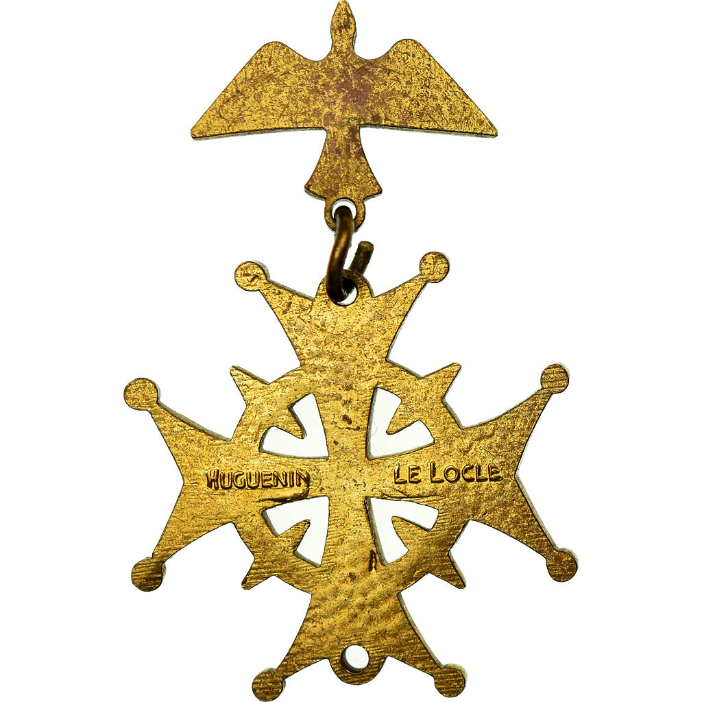 France, Aviation, Medal, Very Good Quality, Copper Gilt, 26
